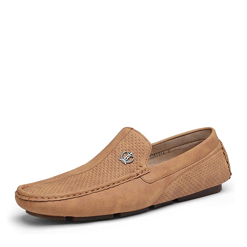 Bruno Marc Men's Vegan Leather Slip-On Loafers
