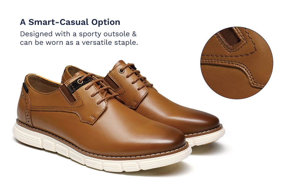 Bruno Marc Men's Casual Dress Oxfords Shoes Business