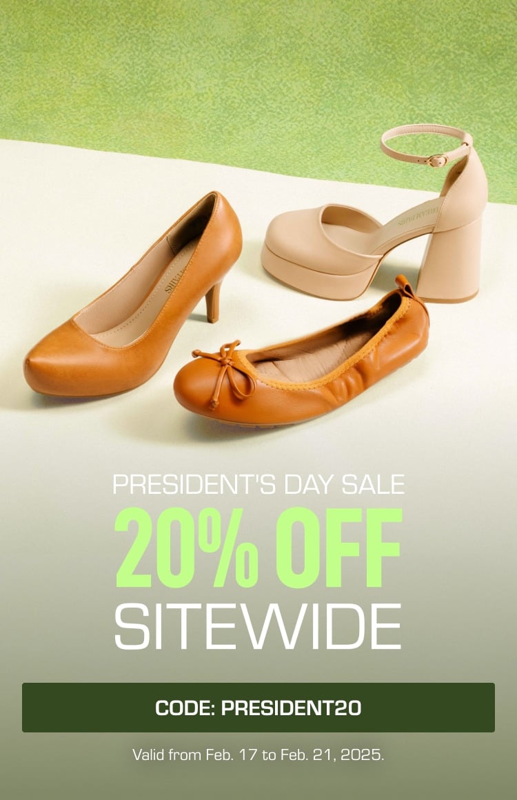 President's Day Sale  20% OFF SITEWIDE