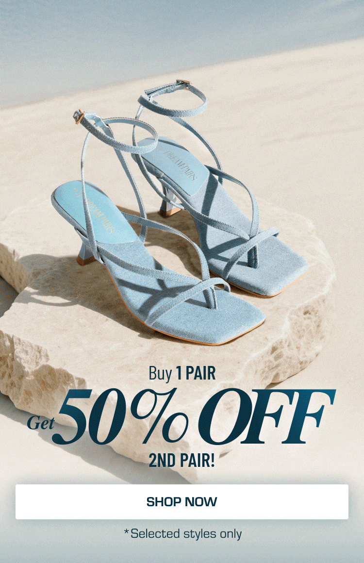 Buy 1 Pair, Get 50% Off 2nd Pair!