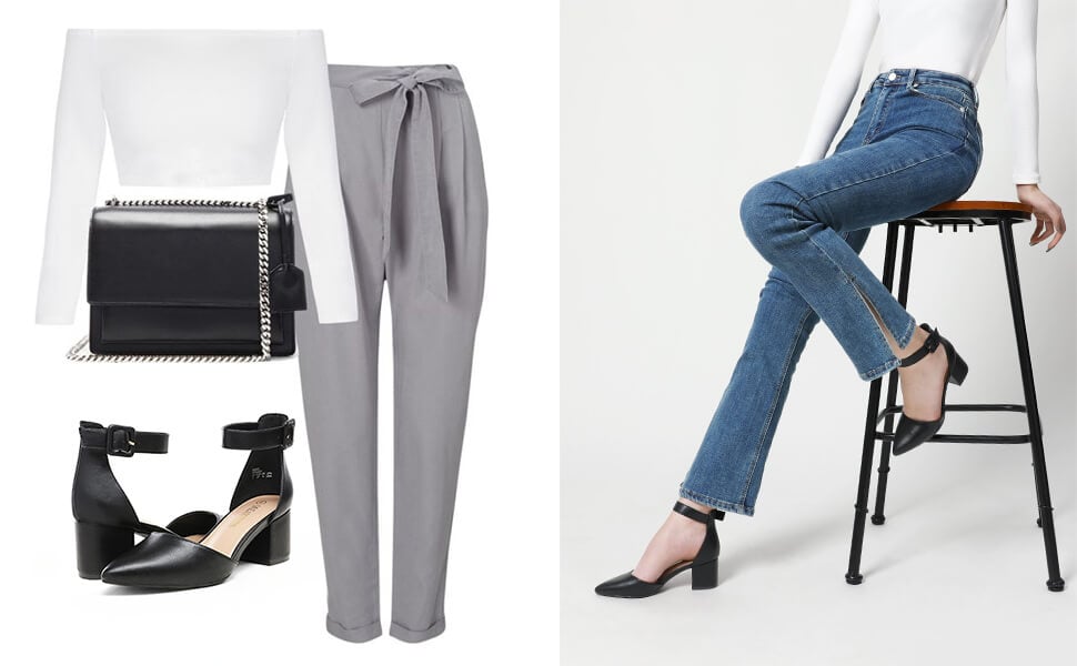 How To Appear Elegant By Wearing Wonderful  Pumps With Jeans