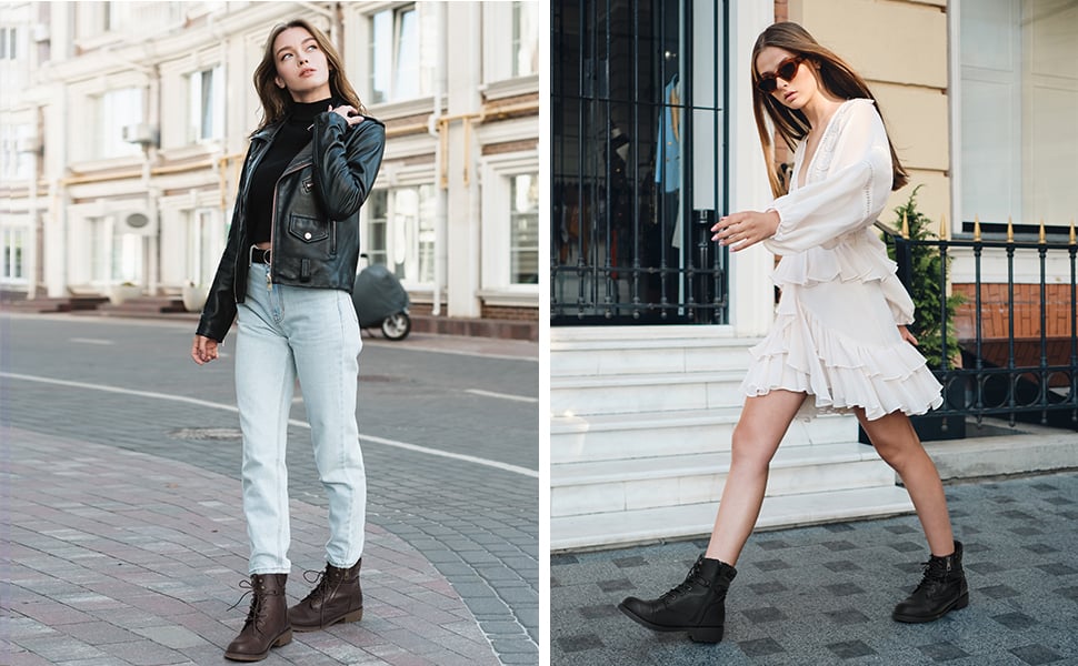 6 Unique Ways to Style Ankle Boots with Dress-Dream Pairs