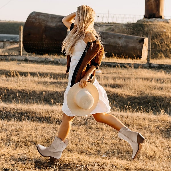 Style Ankle Boots with Dresses