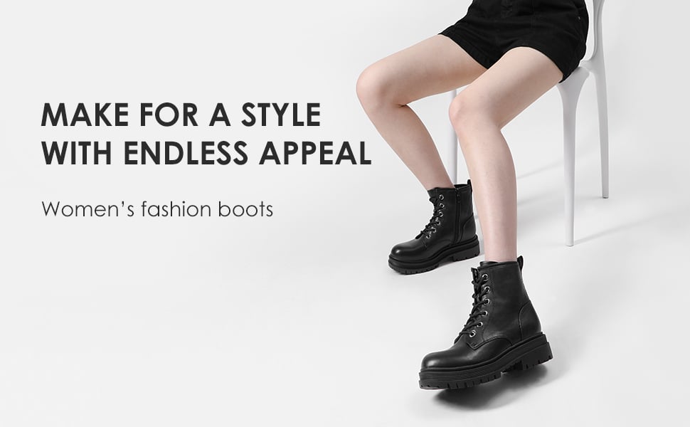 Exclusive Women’s Lace Up Boots To Look Like The Fashion Icon