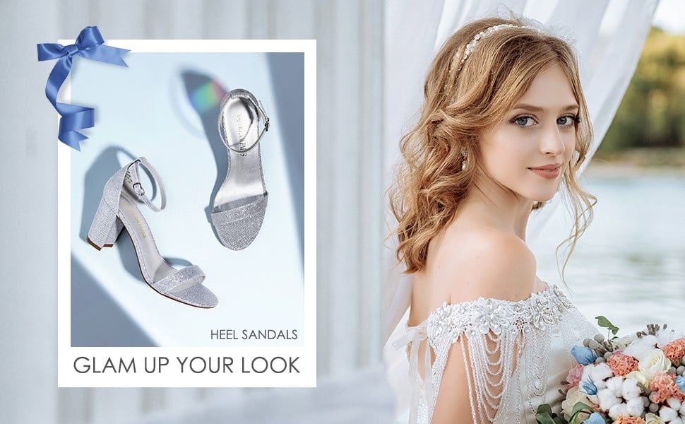 6 Best Silver Heels for Weddings