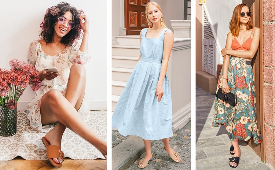 9 Best Flat Shoes To Wear With Dresses This Season Dream Pairs