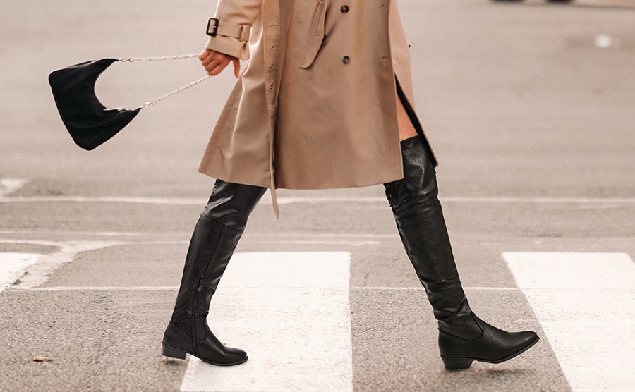 sachin and babi light blue dress Petite-Friendly Fall Dresses with Knee High Boots