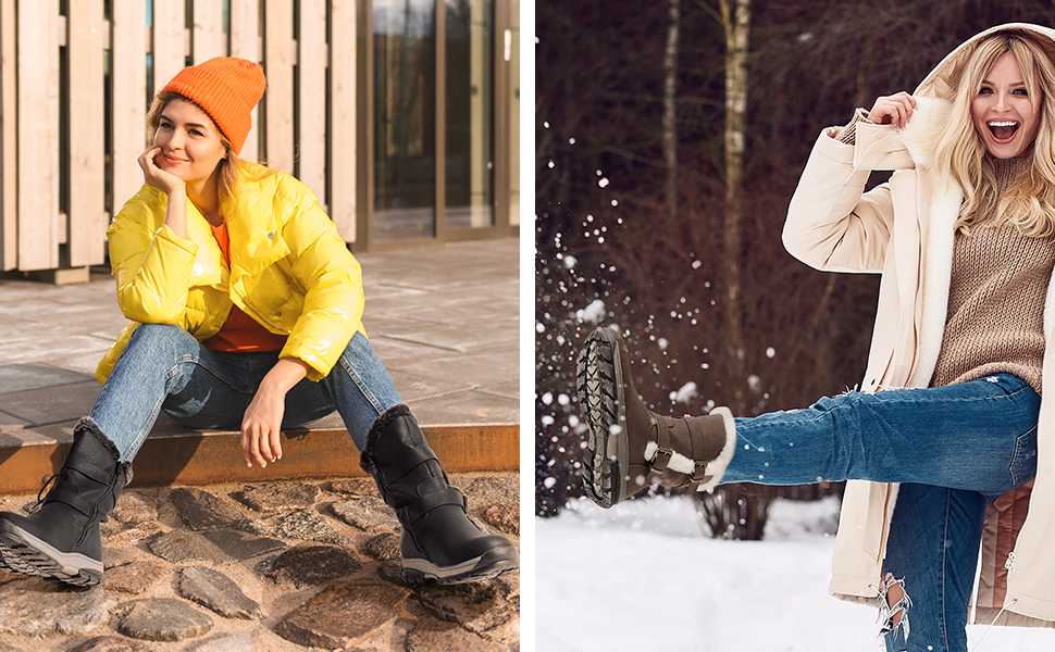 14 Comfortable Snow Boots for Women To Stay Warm In Winter