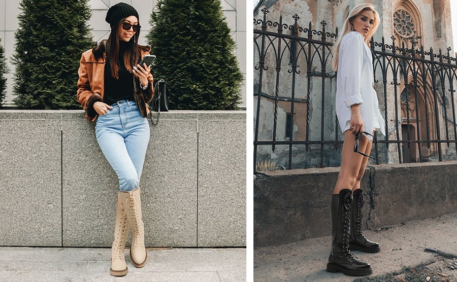 How to Style Chunky Boots this Winter Season