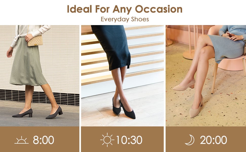 4 Types Of Comfortable Low Heel Dress Shoes For Women