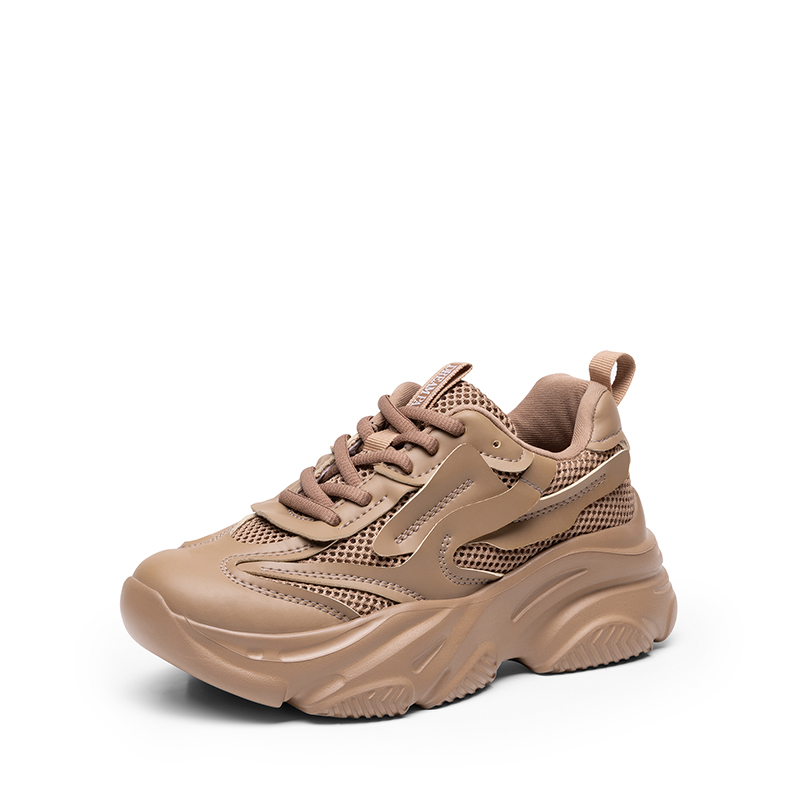 Women's Platform Lace Up Fashion Sneakers-Dream Pairs