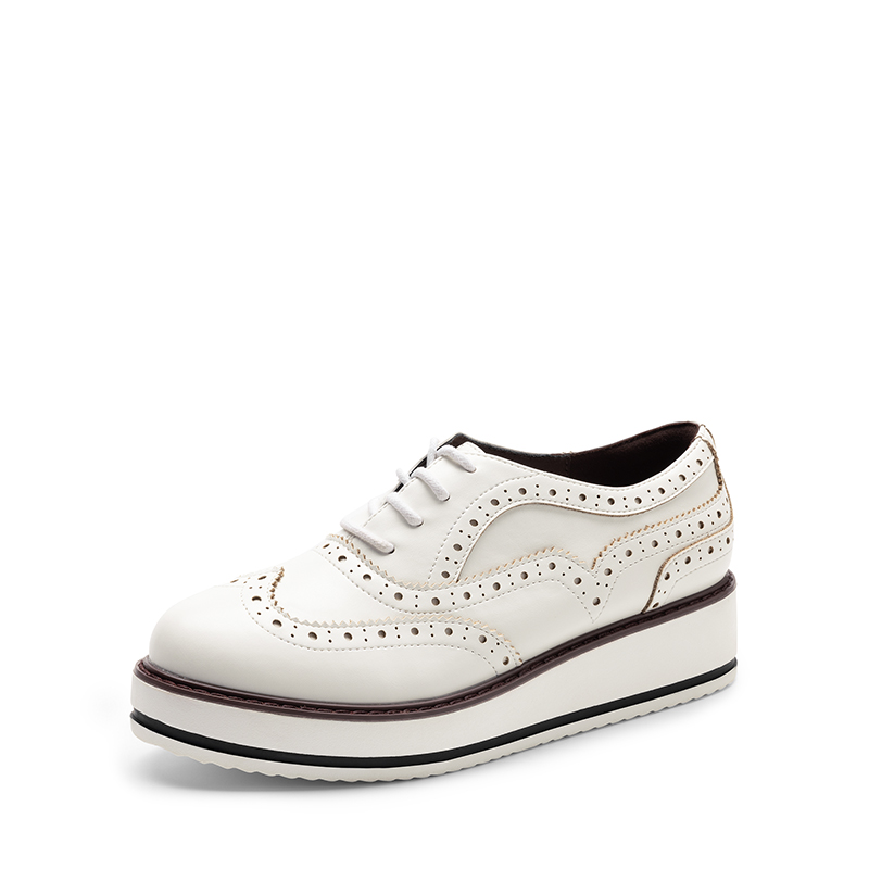 Women's Wingtip Oxford Sneakers-DREAM PAIRS