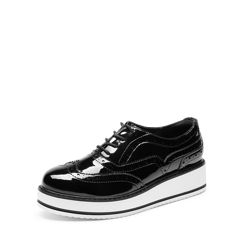 Women's Wingtip Oxford Sneakers-DREAM PAIRS