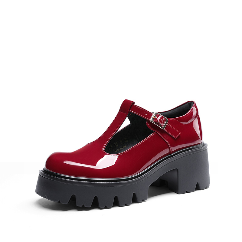 Y2K Chunky Sole Mary Jane Pumps