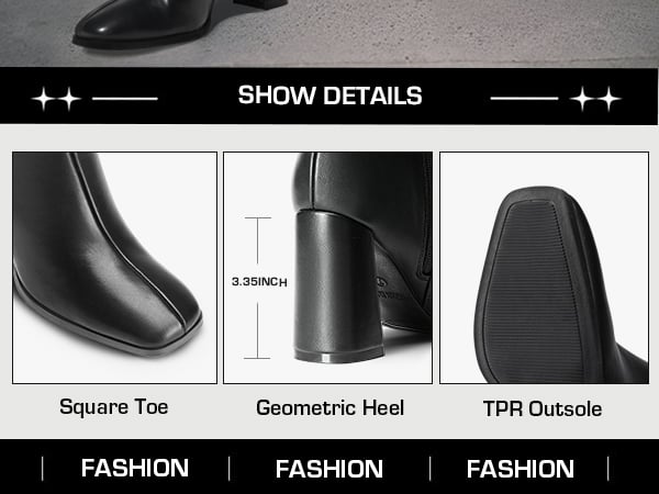 靴 Humant square toe shoes double-h-boots-double-h-men-s-