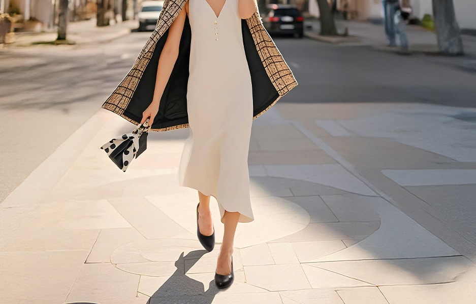 sachin and babi light blue dress 11 Shoes to Wear With Midi Dresses That Work for Summer