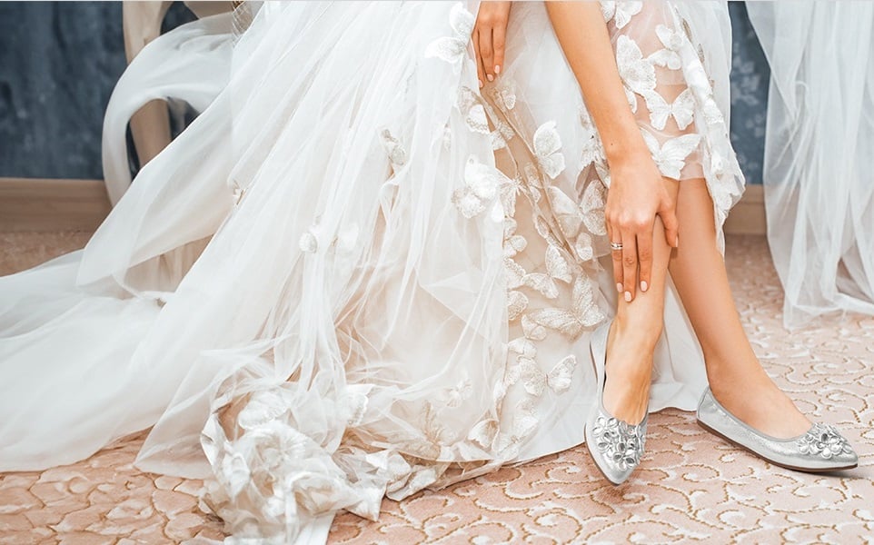 Comfortable bridal shoes hotsell