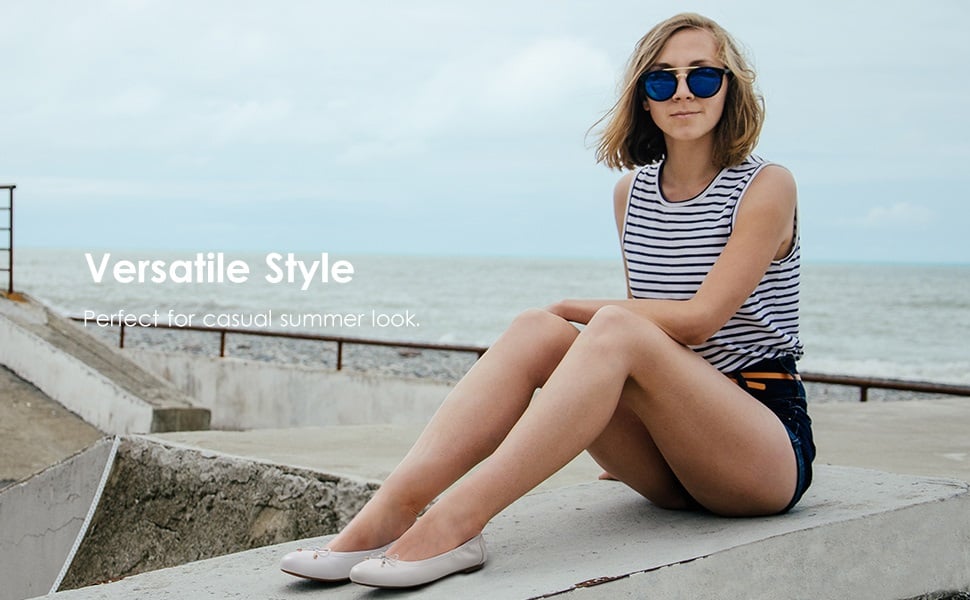 8 Enticing Ballet Flats Outfits For Women