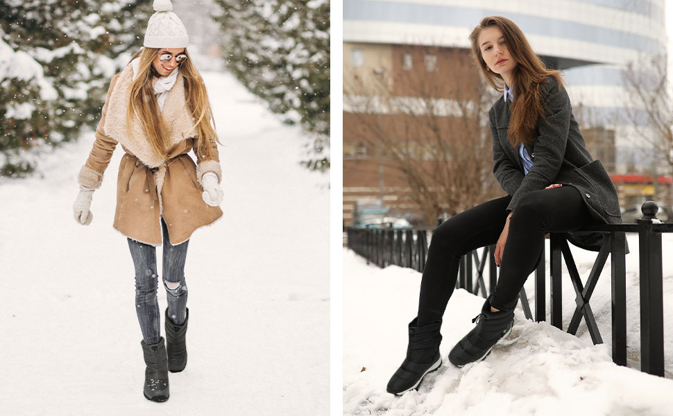 Stylish women's snow boots outlet