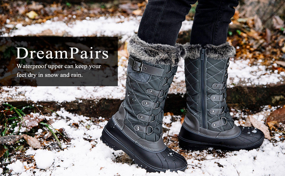 Women s Faux Fur Winter Boots Dream Pairs