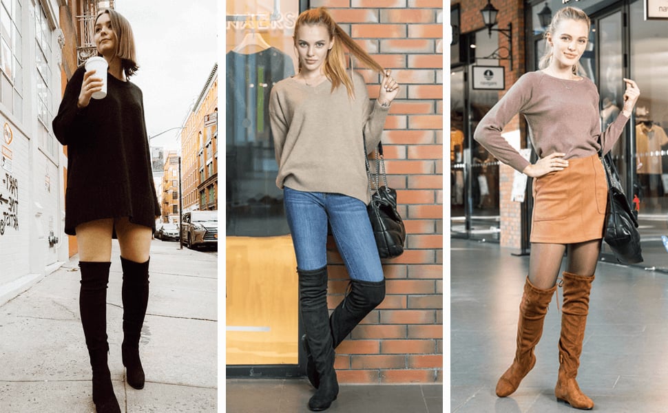9 Best OvertheKnee High Boots Outfits For Women