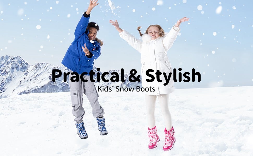 Kids snow boots black friday clearance