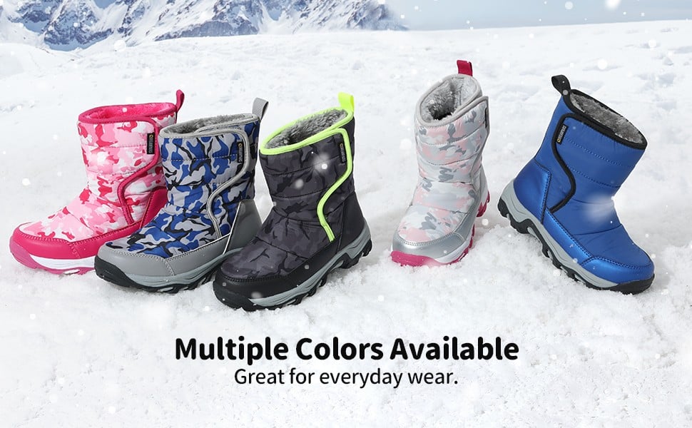 Everyday snow boots best sale