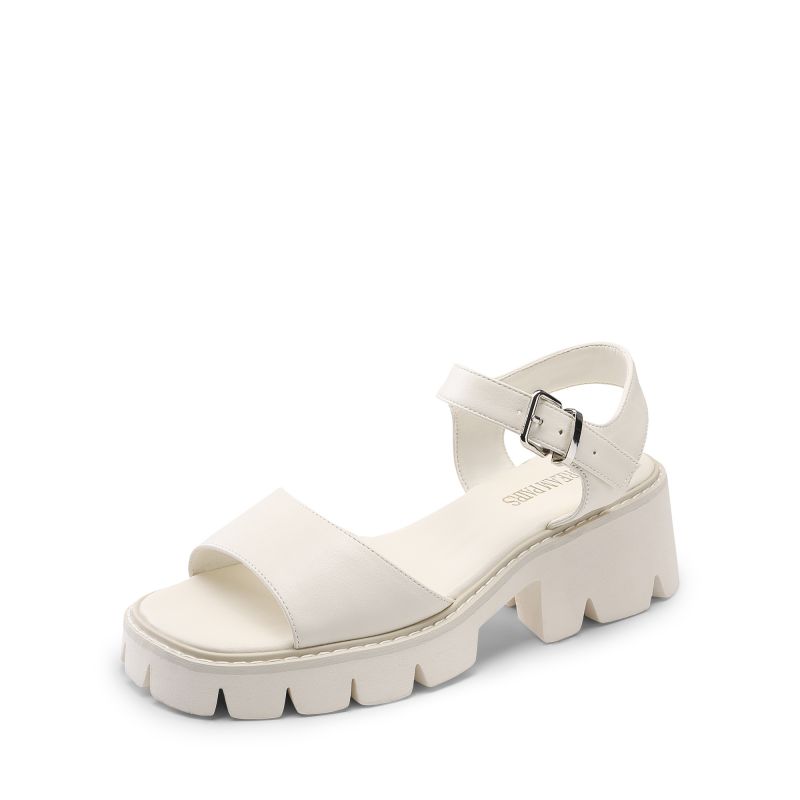 Ankle Strap Platform Sandals Chunky Sandals-Dream Pairs