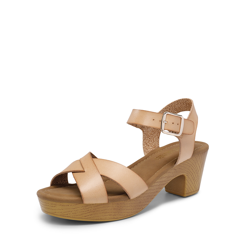 [JILLSTUART]★韓国人気★MILEY CROSS STRAP PLATFORM SANDALS Buy Linzi Silver Wide Fit Mariah Embellished Heeled Sandals