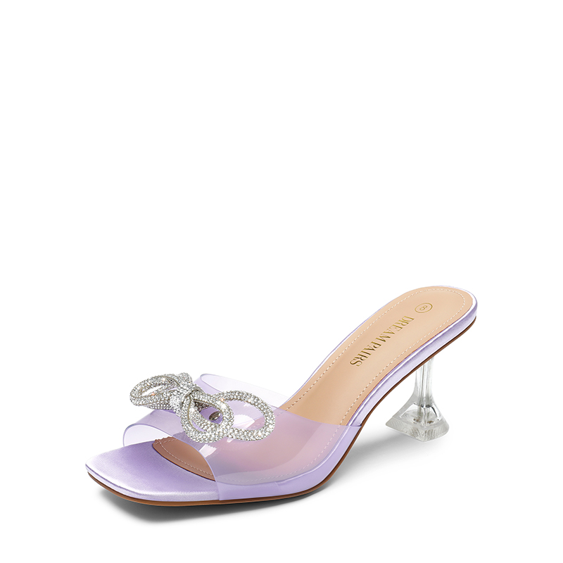 See through sandals heels top