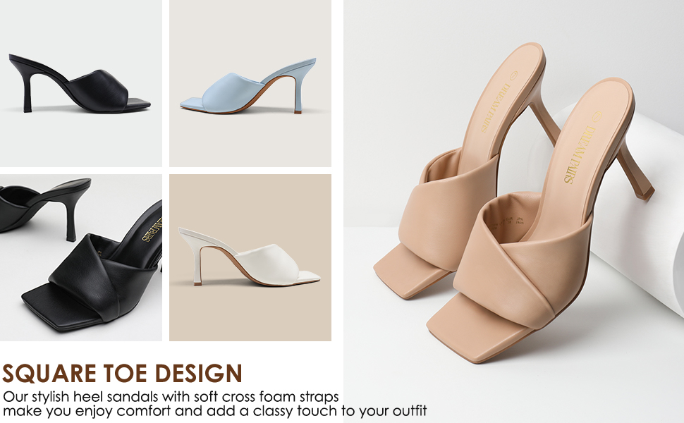 サンダル・ミュール [SCULPTOR] My Go To Heel Sandals Dot SC25S610IV My Go To Heel Sandals Dot - Borderfree