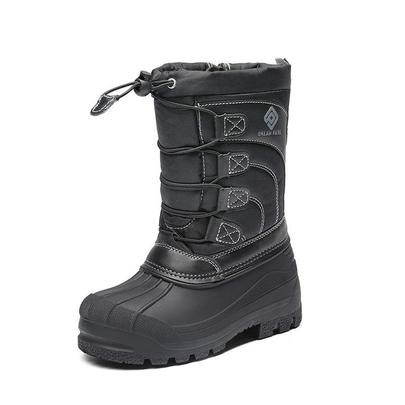 Kids Waterproof Shell Bottom Snow Boots-Dream Pairs