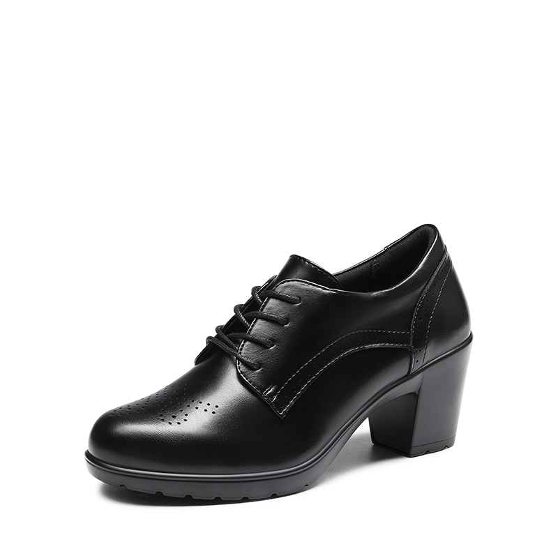 Chunky heel oxfords deals