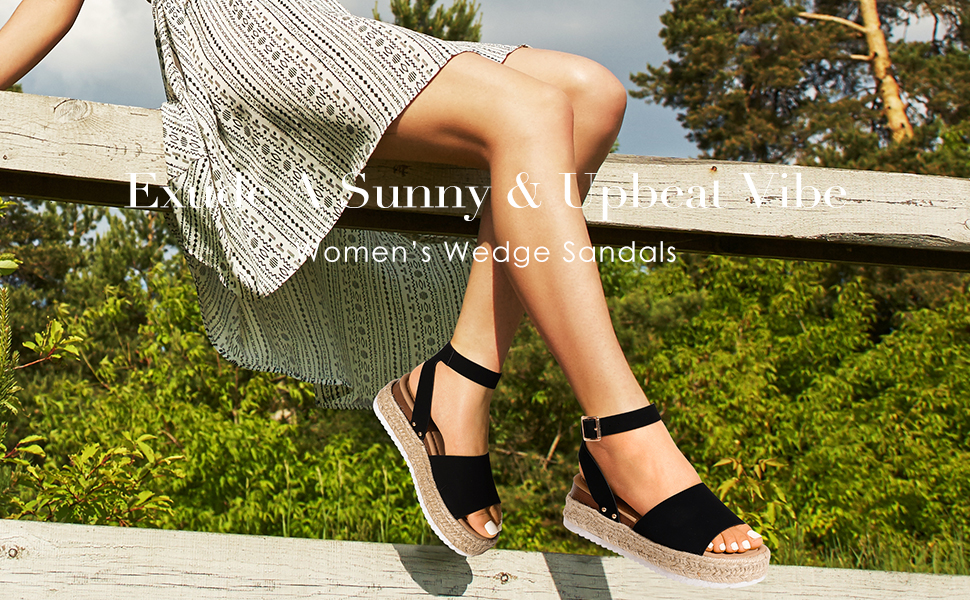 Wedge Sandals Women DREAM PAIRS Women's Wedge Sandals Platform