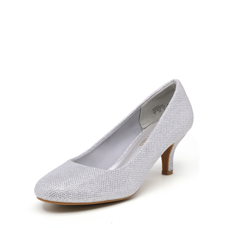 Round Toe Low Heel Pumps Dream Pairs