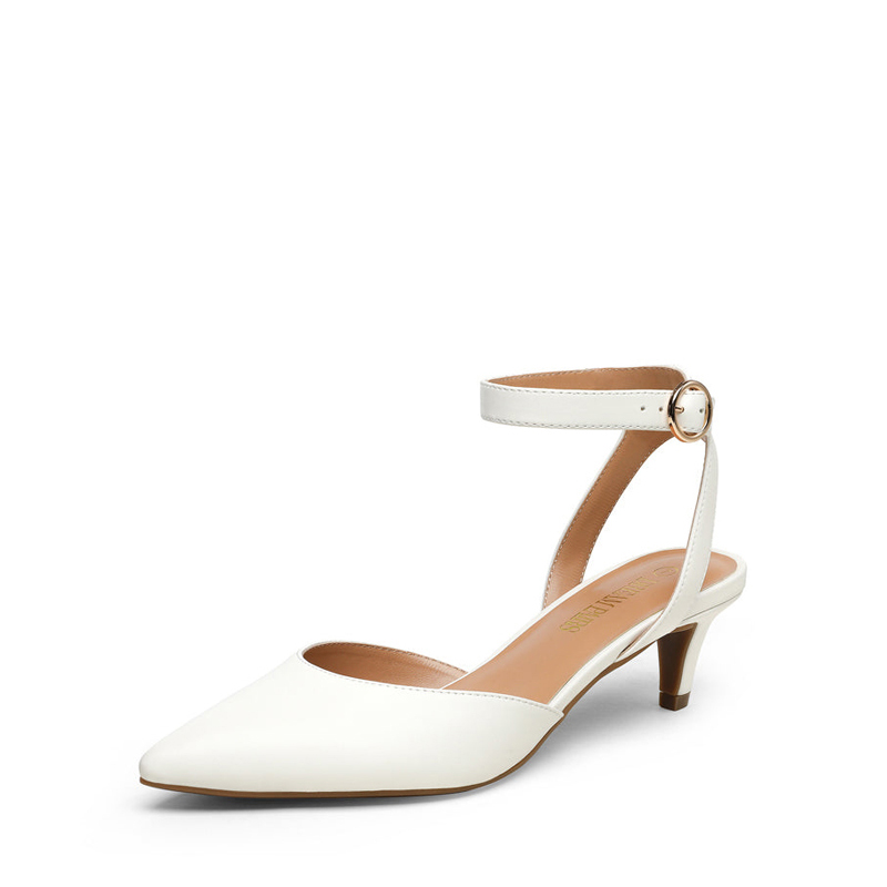 Ankle Strap Low Heel Pumps Dream Pairs
