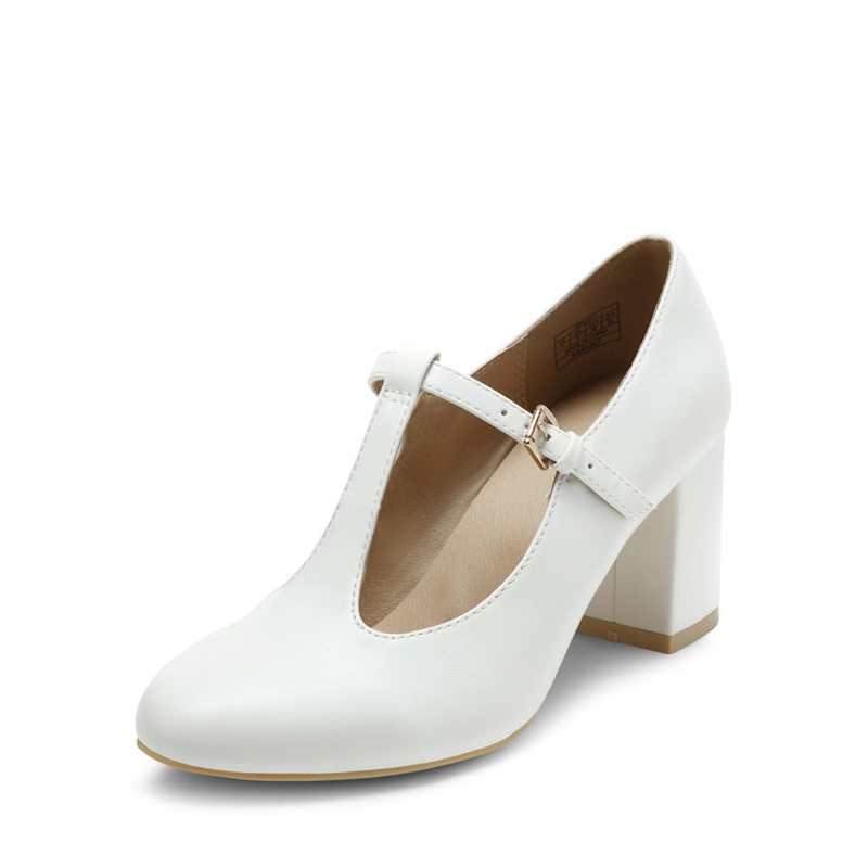 T Strap Chunky Hee Mary Jane Pumps Dream Pairs