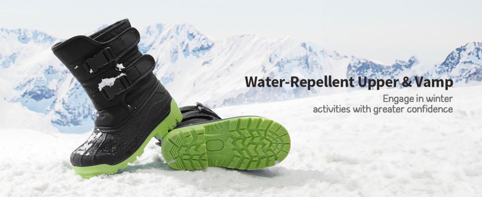 Non slip snow boots deals