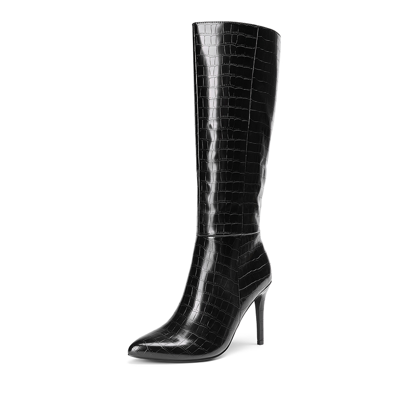 Pointed Toe Autumn Winter Stiletto Heel Boots main image 1