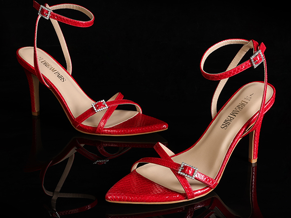 Women s Criss Cross Stiletto Heel Sandals Dream Pairs