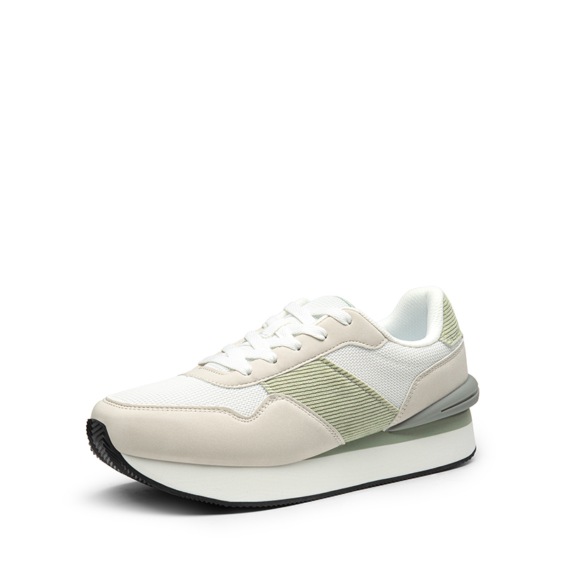 WALK'N PLATFORM SNEAKER IN COLORFUL EMBROIDERED FABRIC