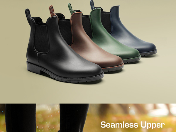 Stivali Da Pioggia Chelsea Dream Pairs Uomo - Impermeabili, Elasticizzati | Stile Wellington