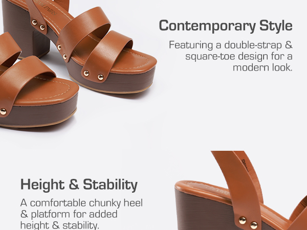 Wood platform sandals cheap