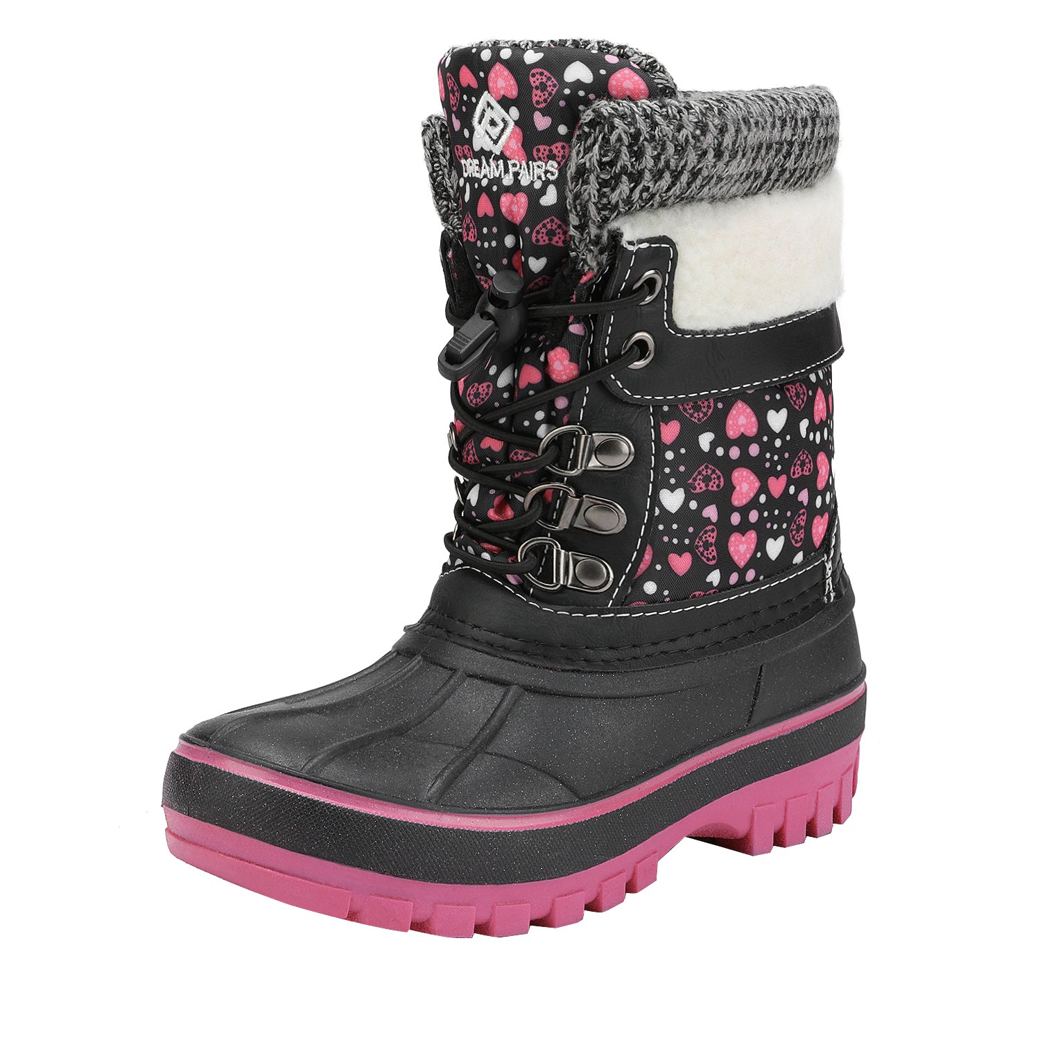 Kids Waterproof Boots Kids Winter Snow Boots-Dream Pairs