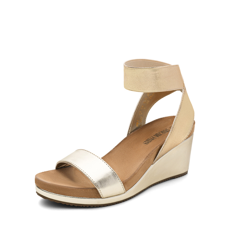 Open-toe Cute Platform Wedge Sandals-Dream Pairs