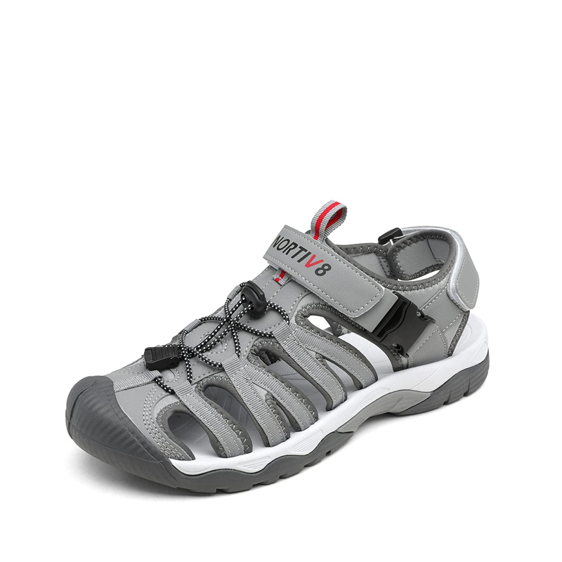 Men's Closed Toe Athletic Hiking Sandals-DREAM PAIRS