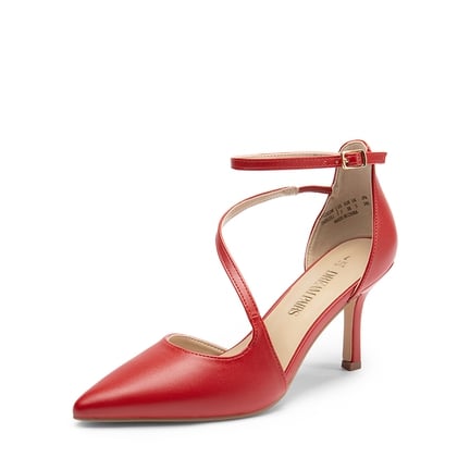 Payless red high heels shop