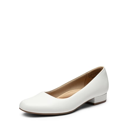 White dressy shoes top