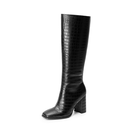Black gogo boots cheap hotsell