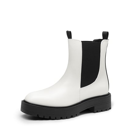 Women s White Ankle Boots Dream Pairs